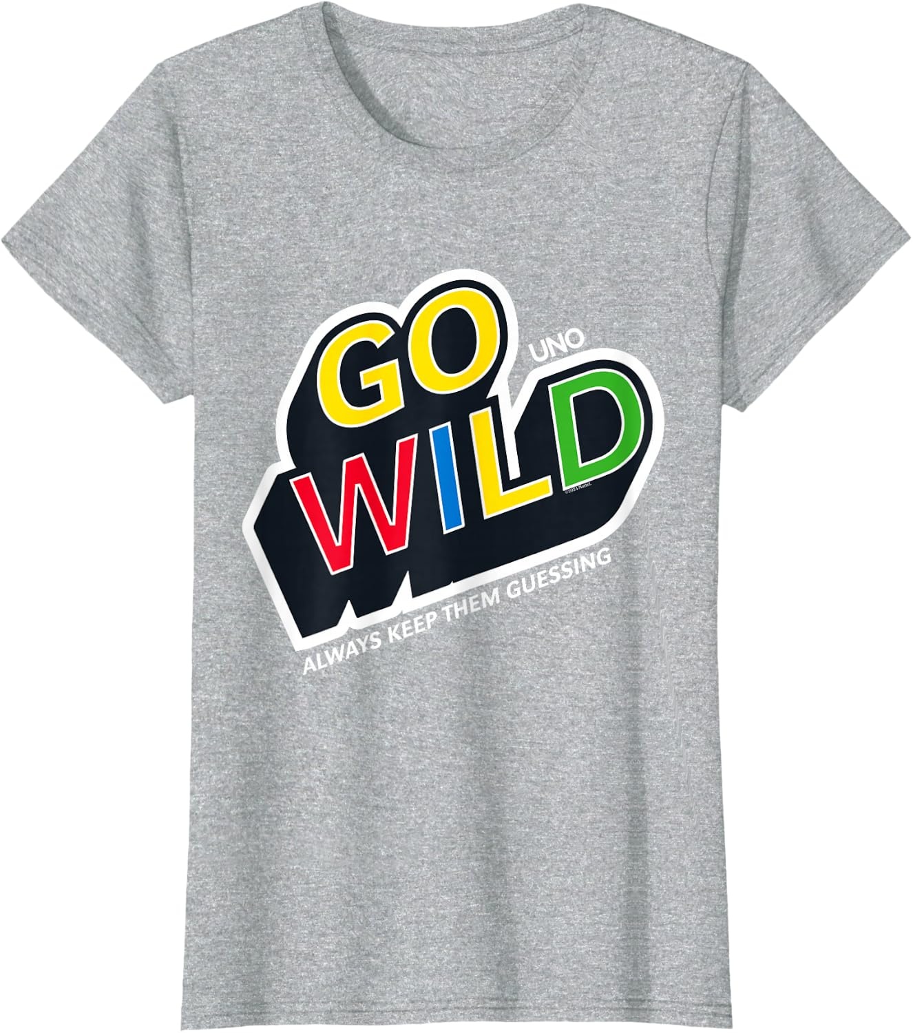 image:imageUNO Go Wild TShirtHeather Grey