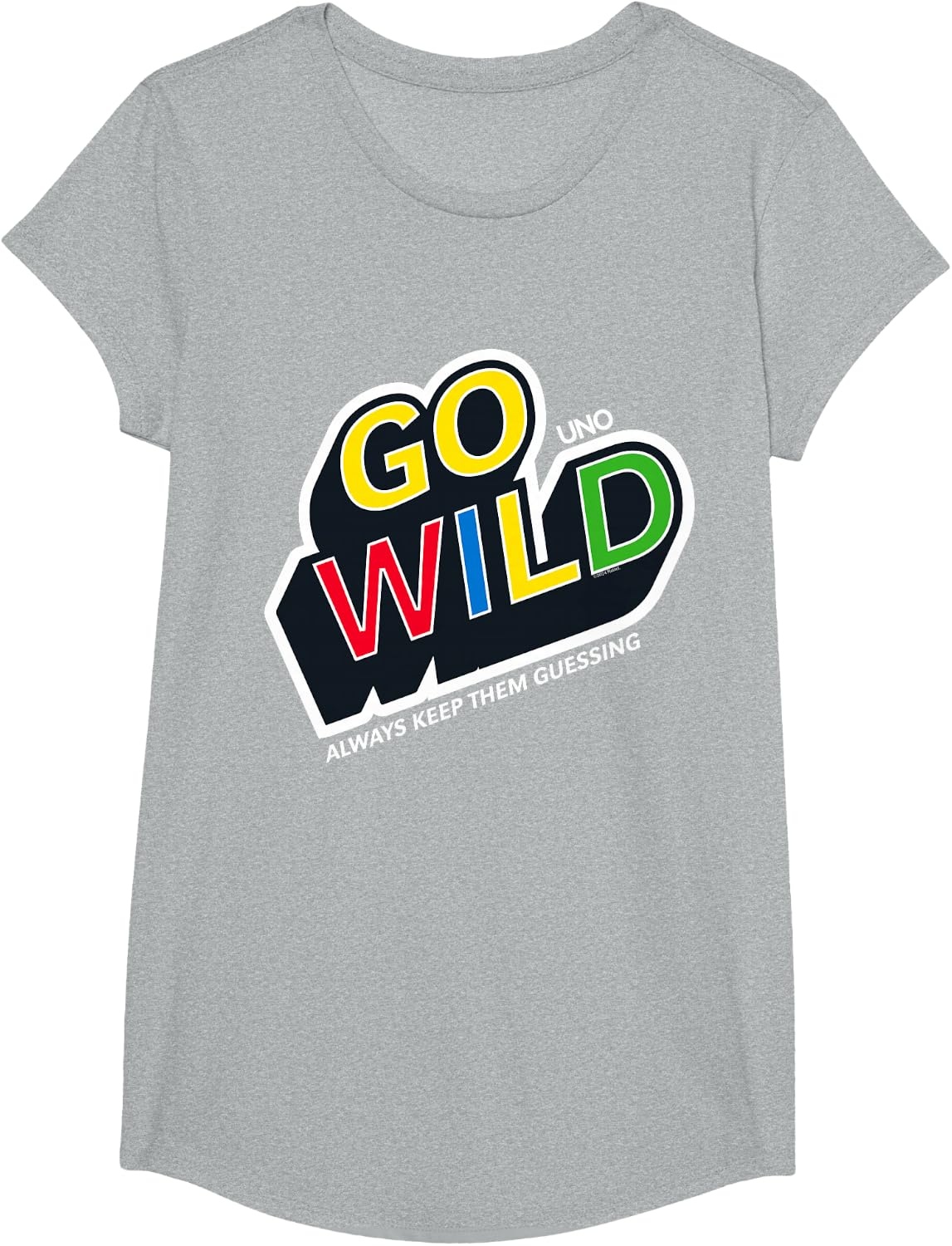 image:imageUNO Go Wild TShirtHeather Grey