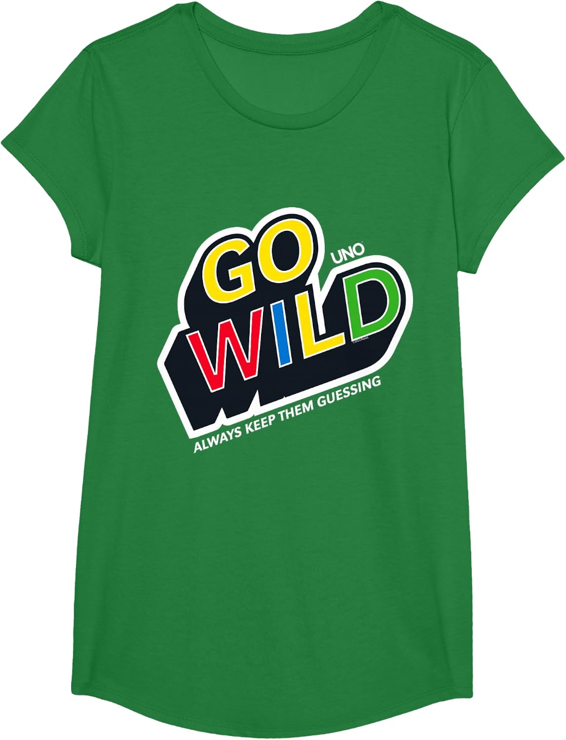 image:imageUNO Go Wild TShirtKelly Green