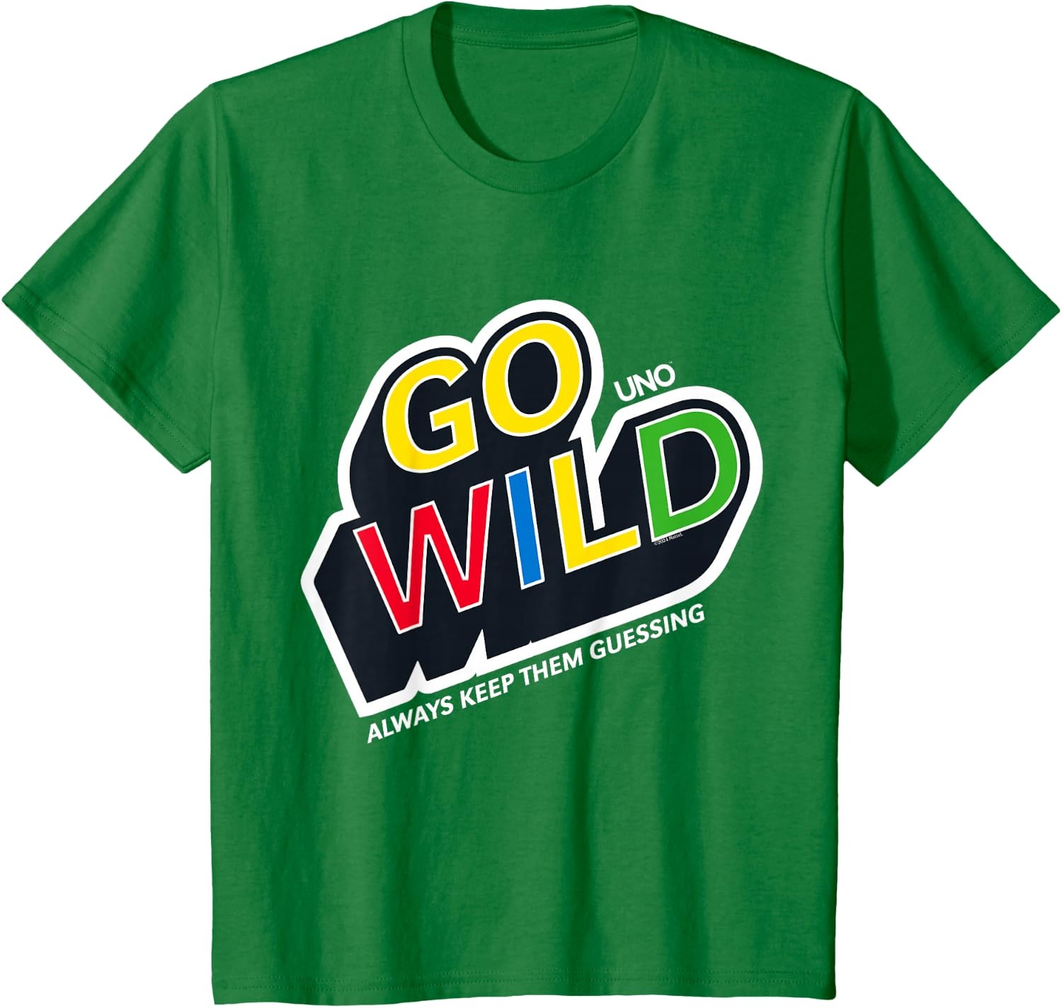 image:imageUNO Go Wild TShirtKelly Green