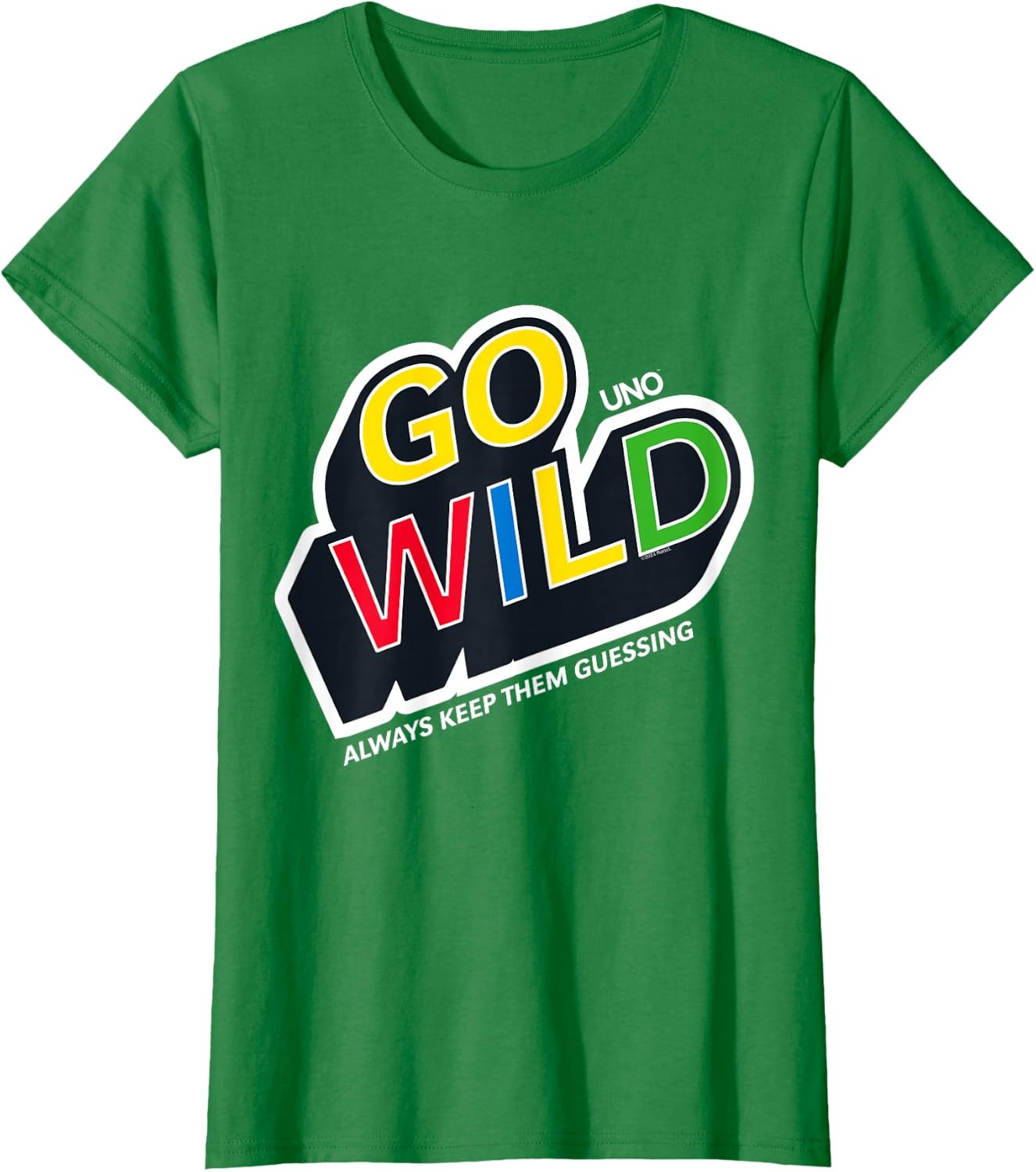 image:imageUNO Go Wild TShirtKelly Green