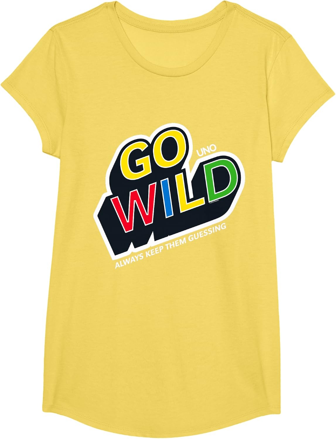 image:imageUNO Go Wild TShirtLemon Yellow