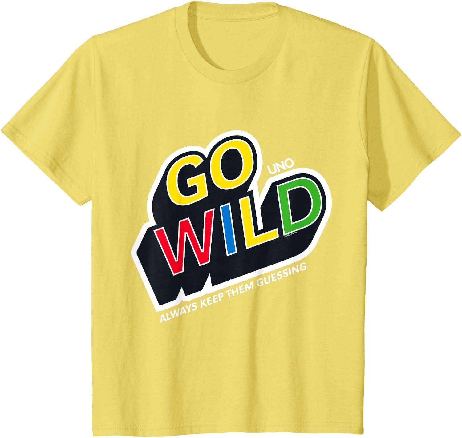image:imageUNO Go Wild TShirtLemon Yellow