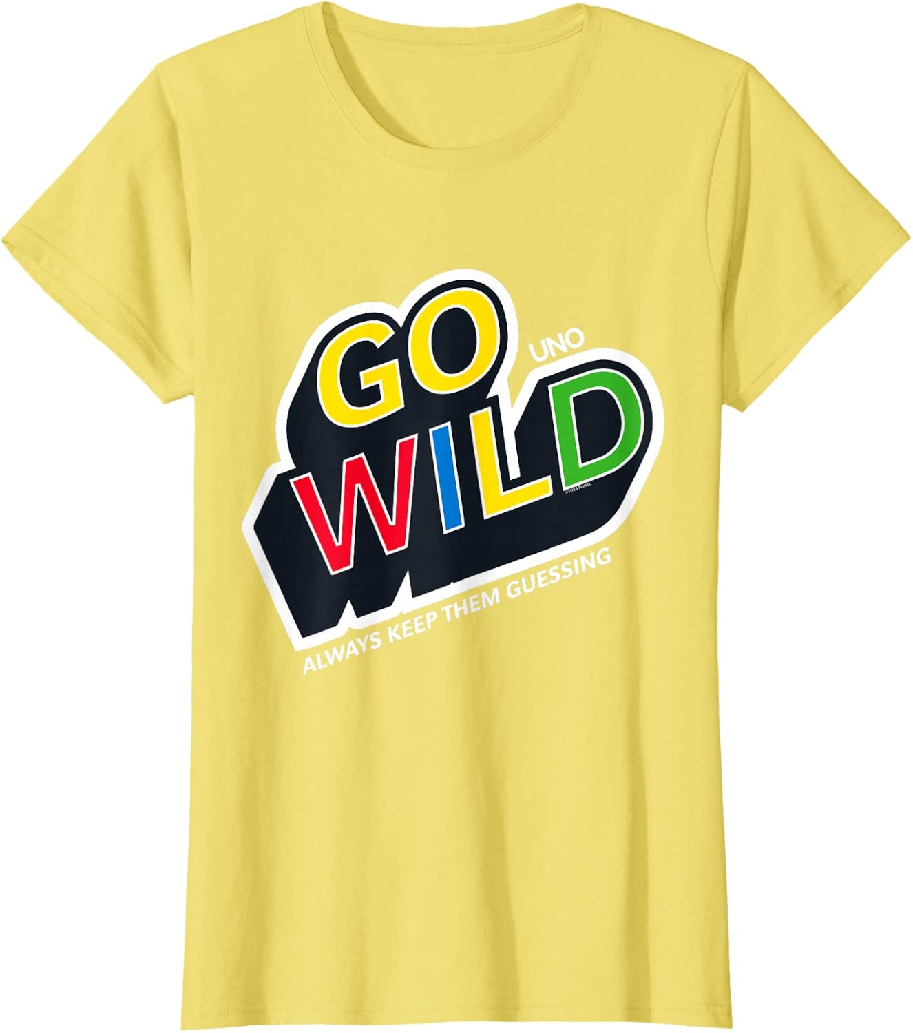image:imageUNO Go Wild TShirtLemon Yellow