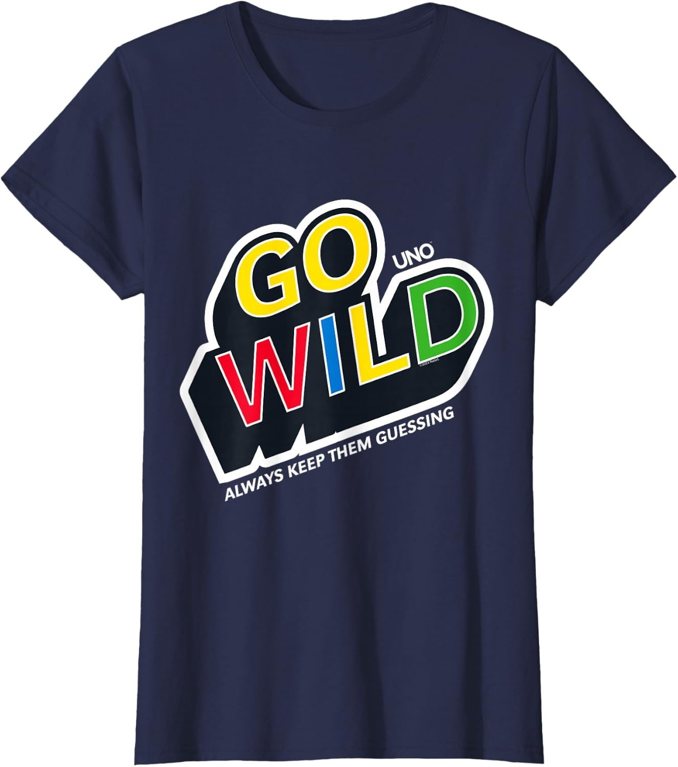 image:imageUNO Go Wild TShirtNavy Blue
