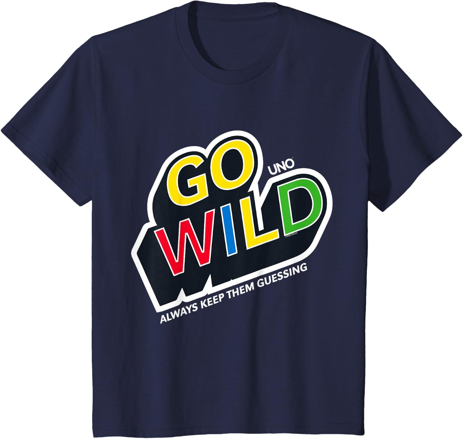 image:imageUNO Go Wild TShirtNavy Blue