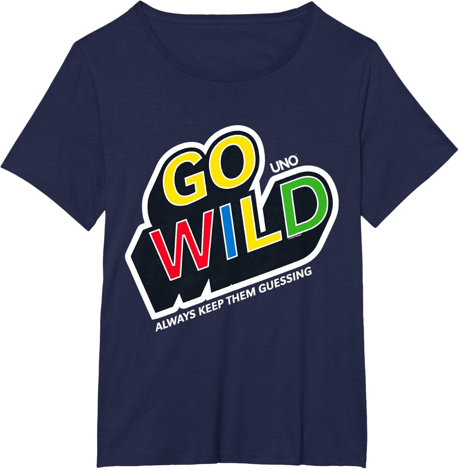 image:imageUNO Go Wild TShirtNavy Blue