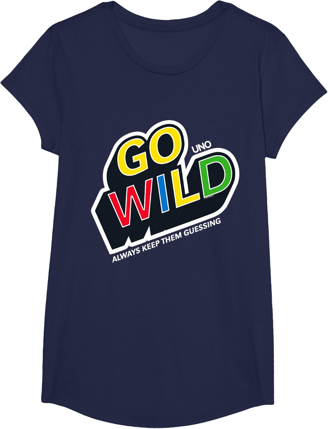 image:imageUNO Go Wild TShirtNavy Blue