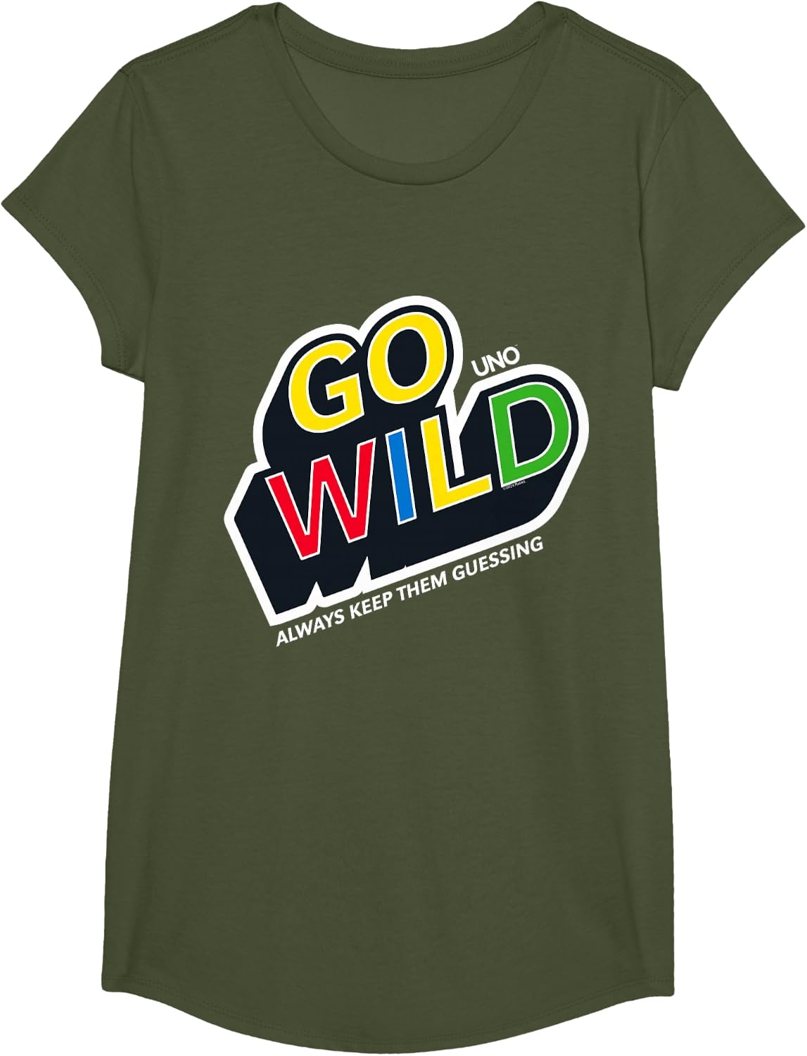 image:imageUNO Go Wild TShirtOlive Green