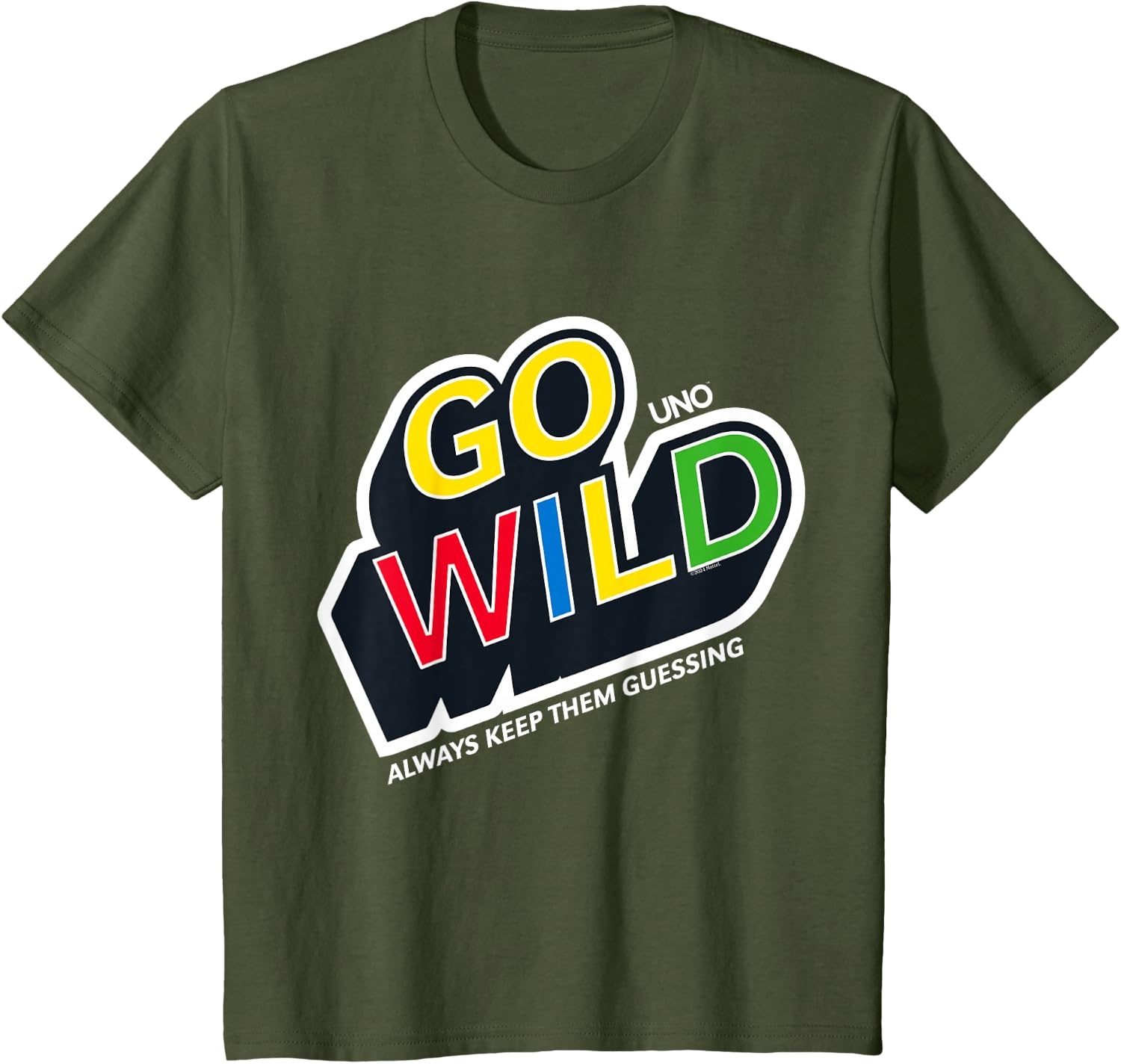 image:imageUNO Go Wild TShirtOlive Green