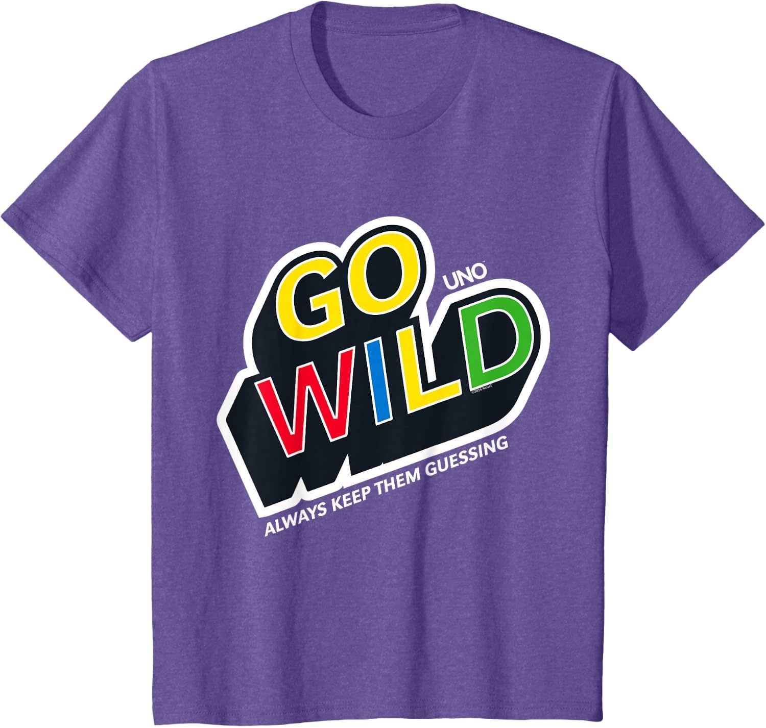 image:imageUNO Go Wild TShirtPurple Heather