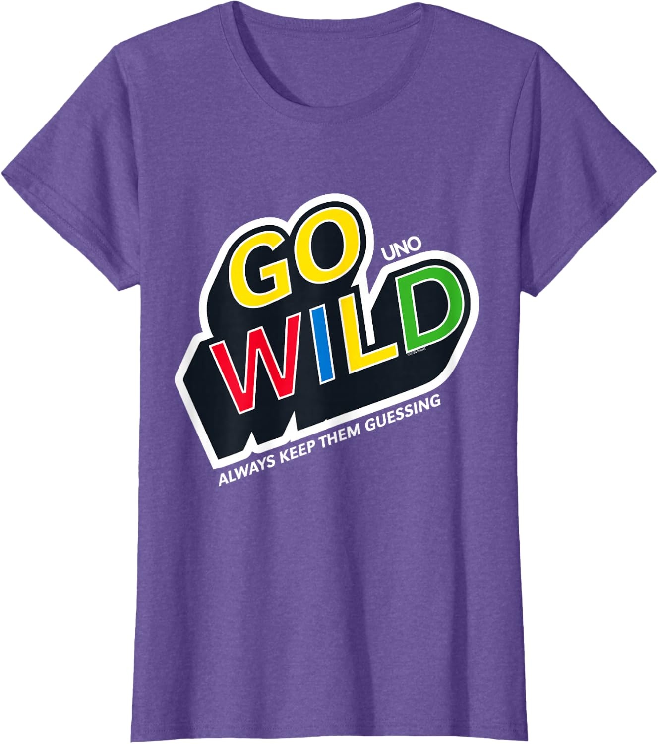 image:imageUNO Go Wild TShirtPurple Heather