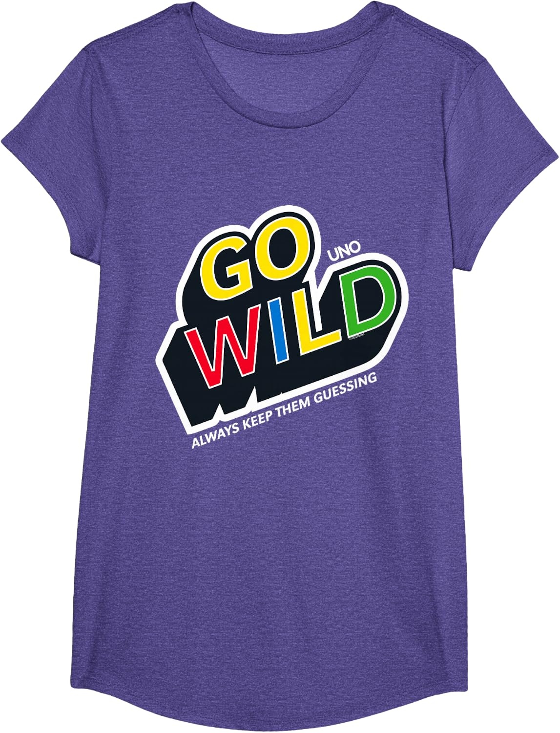 image:imageUNO Go Wild TShirtPurple Heather