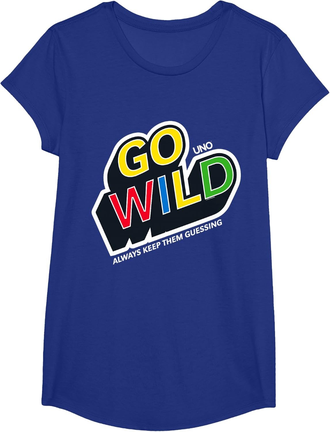 image:imageUNO Go Wild TShirtRoyal Blue