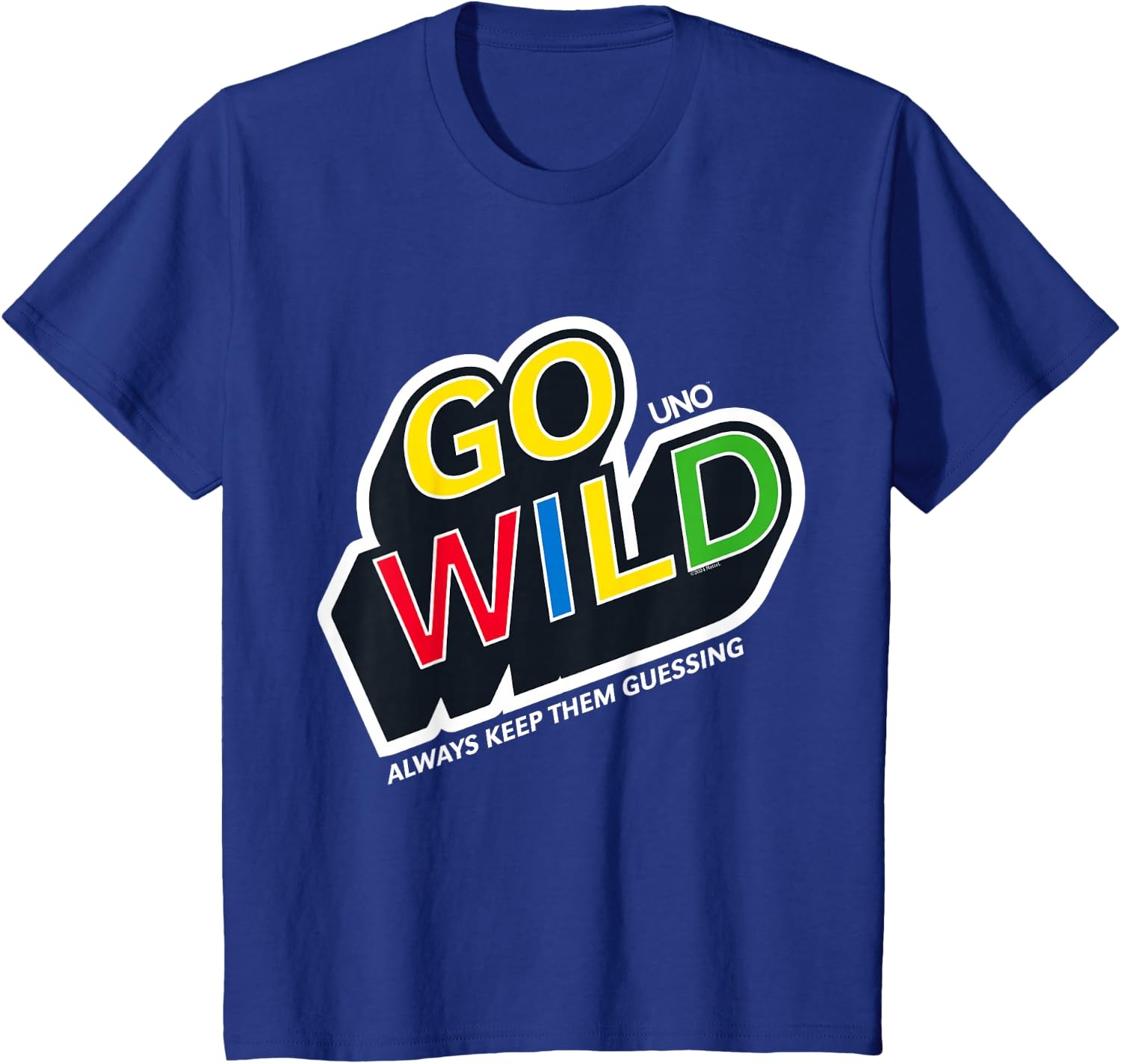 image:imageUNO Go Wild TShirtRoyal Blue