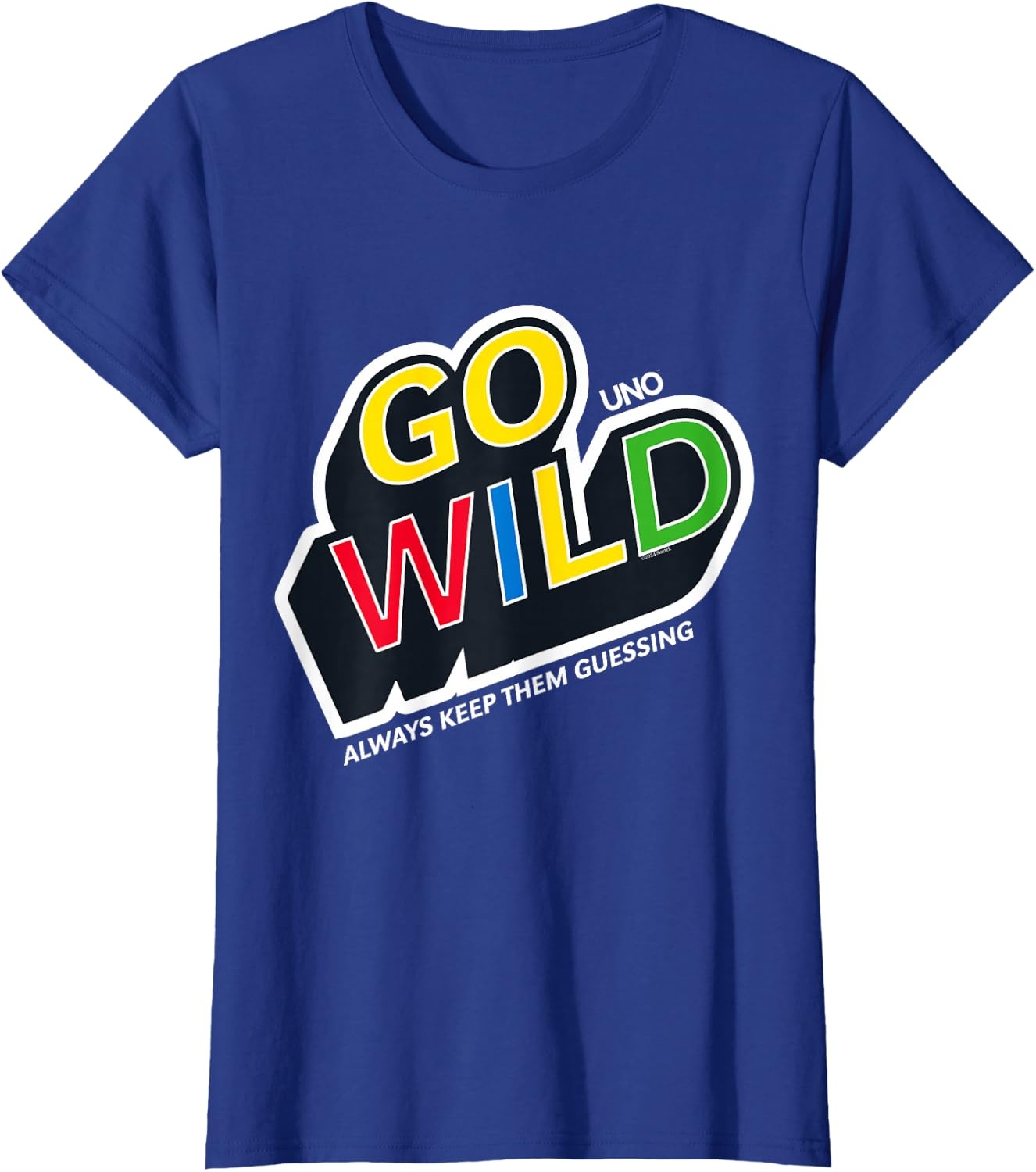 image:imageUNO Go Wild TShirtRoyal Blue