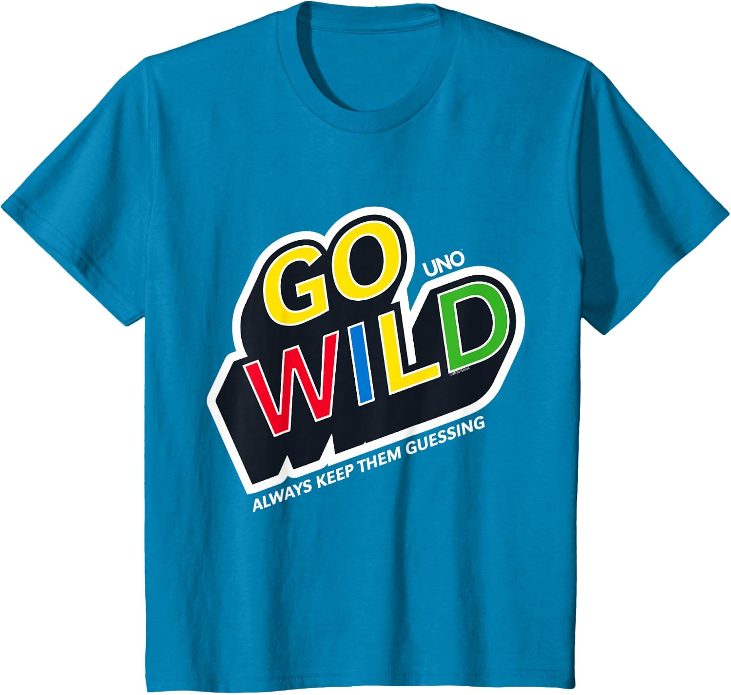 image:imageUNO Go Wild TShirtSapphire Blue