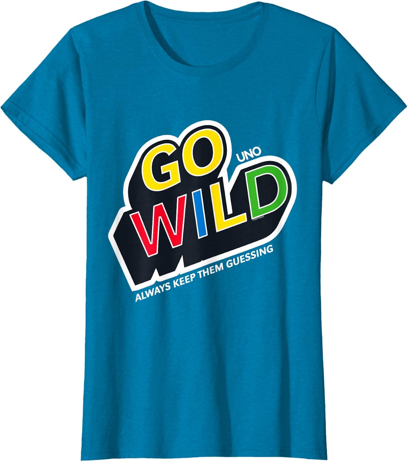 image:imageUNO Go Wild TShirtSapphire Blue