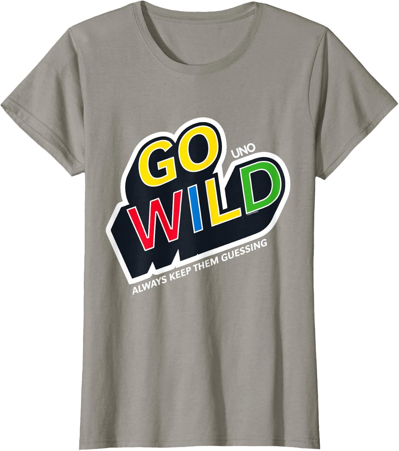 image:imageUNO Go Wild TShirtSlate Grey
