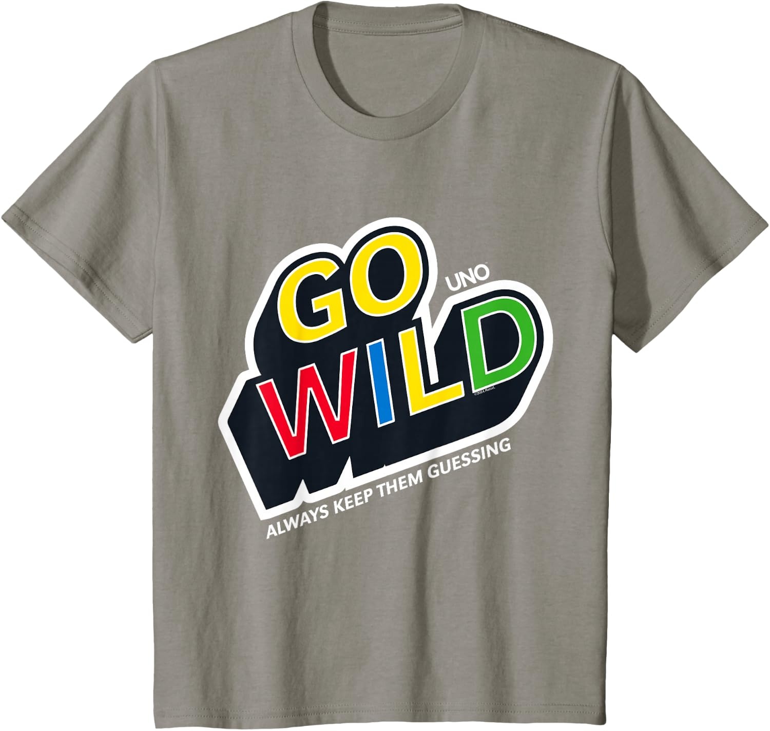 image:imageUNO Go Wild TShirtSlate Grey