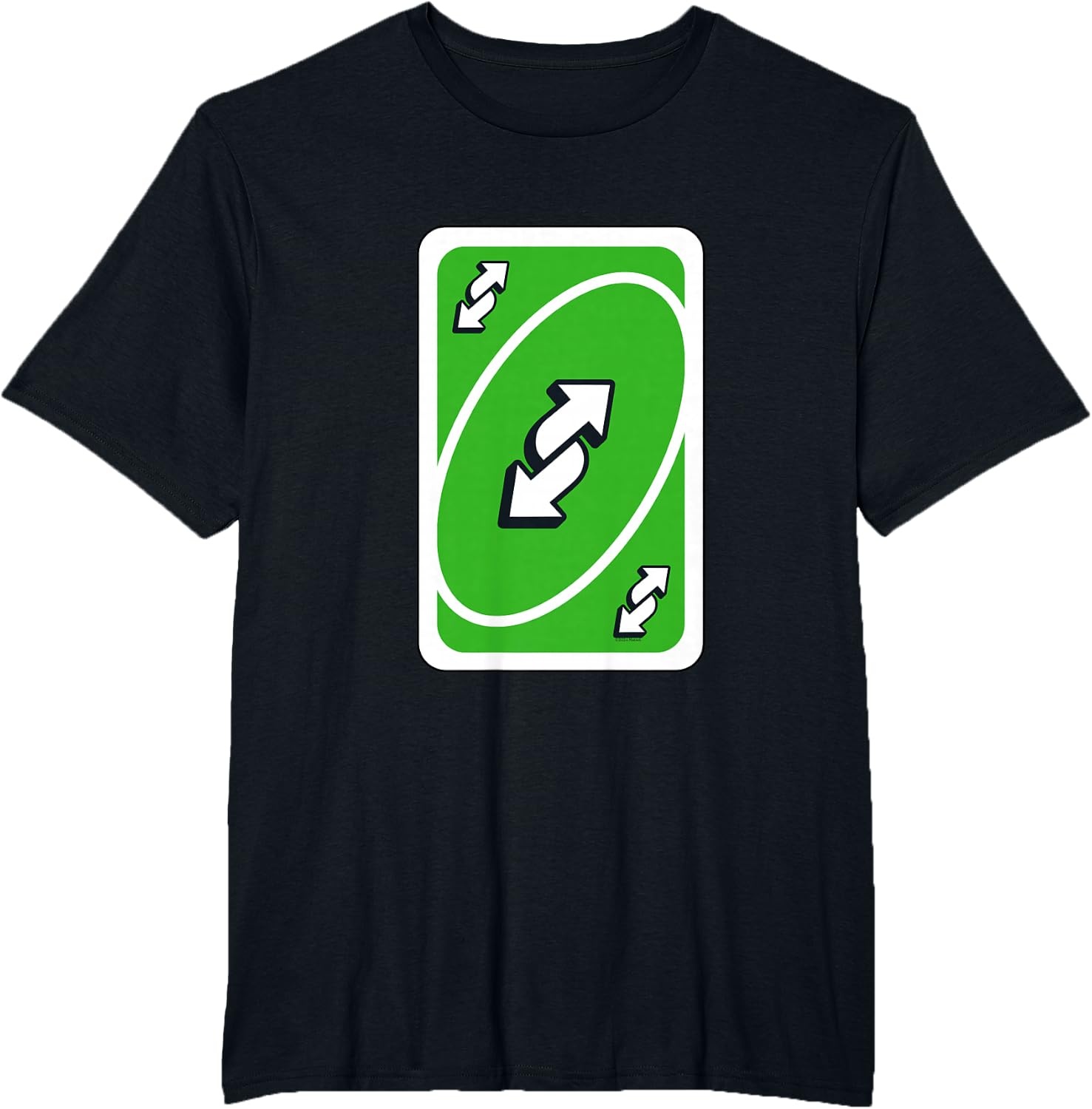 image:imageUNO Green Reverse TShirtBlack