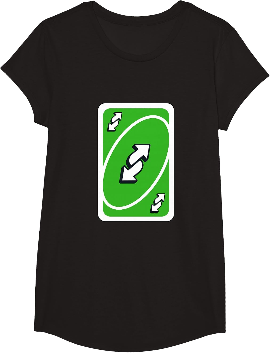 image:imageUNO Green Reverse TShirtBlack
