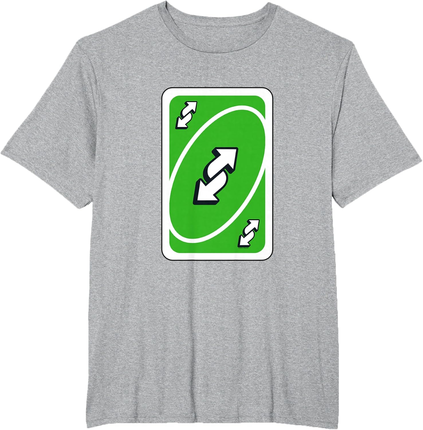 image:imageUNO Green Reverse TShirtHeather Grey