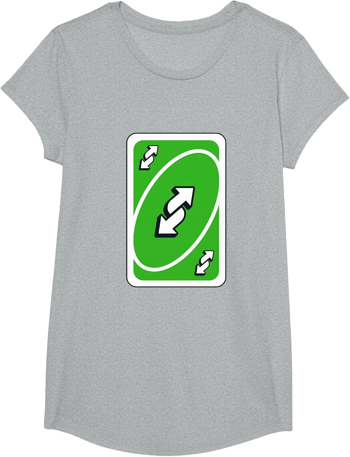 image:imageUNO Green Reverse TShirtHeather Grey