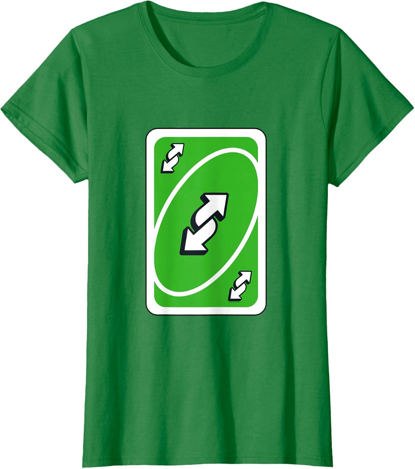 image:imageUNO Green Reverse TShirtKelly Green