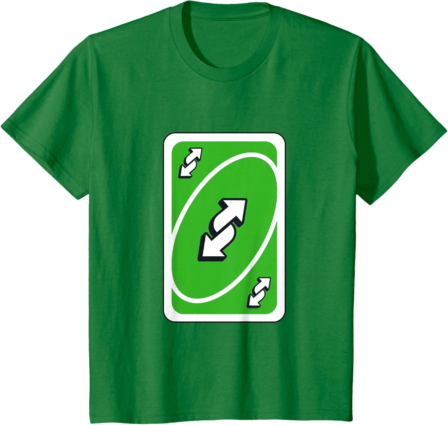 image:imageUNO Green Reverse TShirtKelly Green