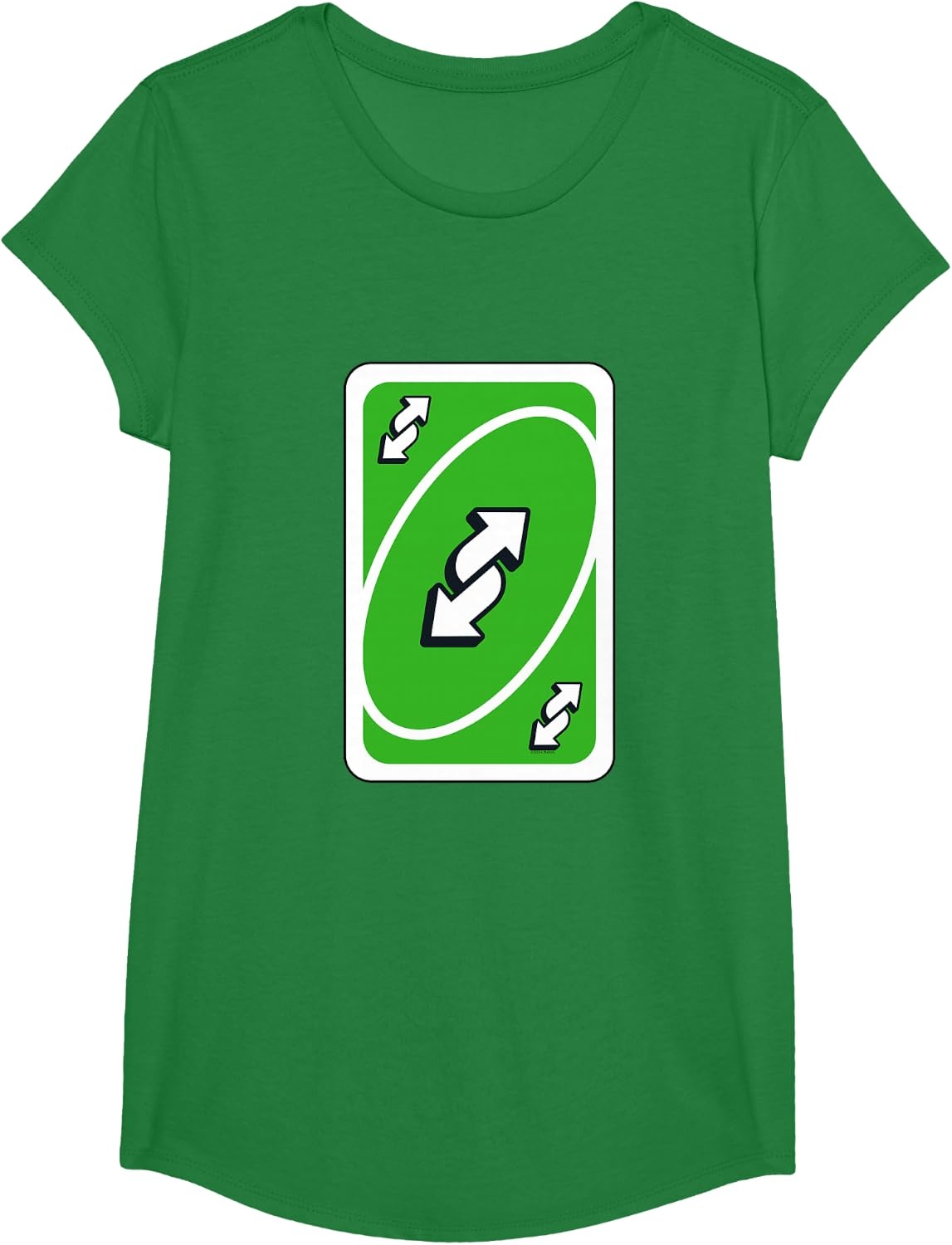 image:imageUNO Green Reverse TShirtKelly Green