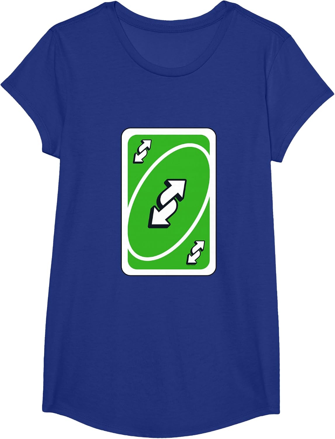 image:imageUNO Green Reverse TShirtRoyal Blue