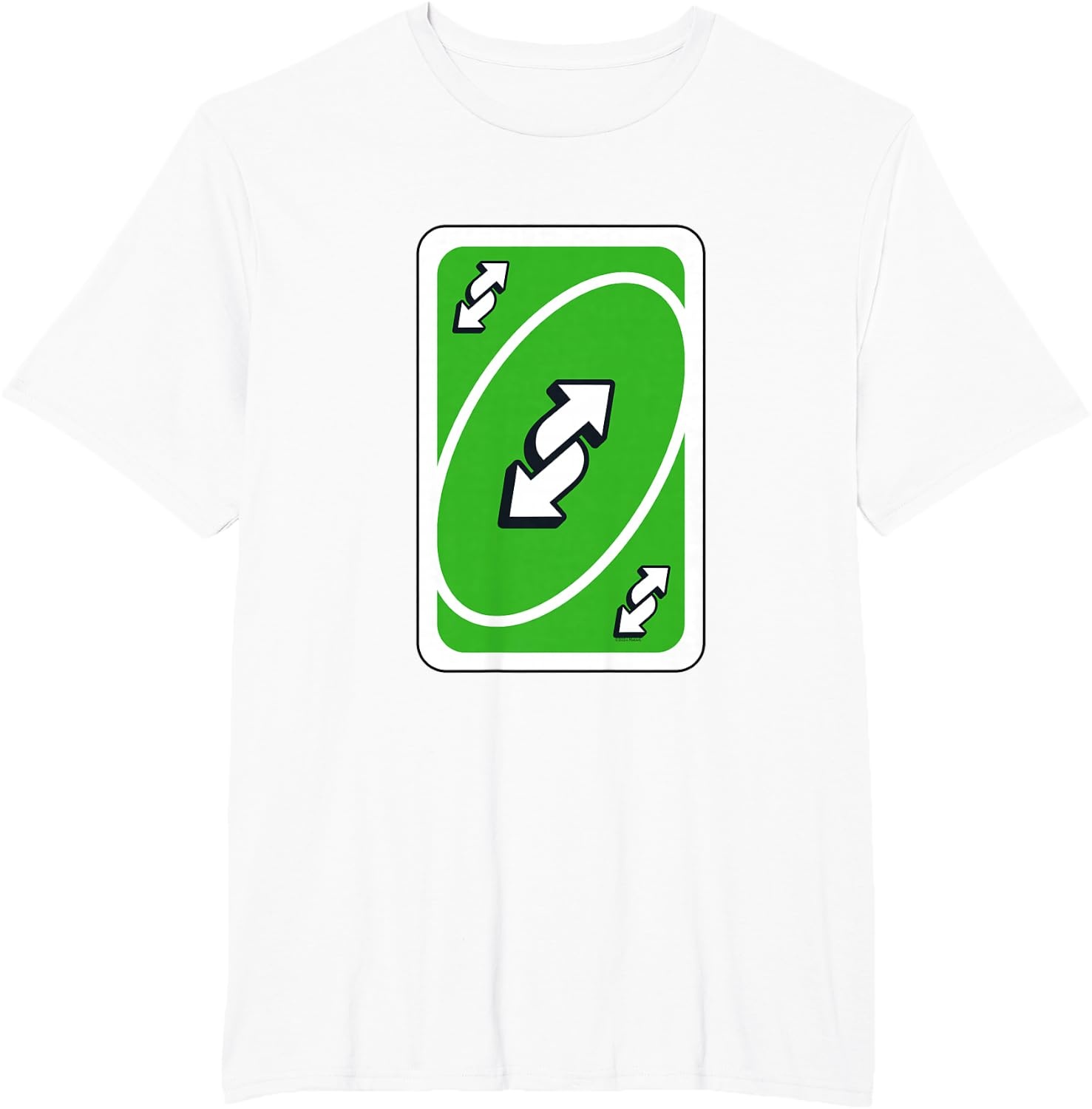 image:imageUNO Green Reverse TShirtWhite