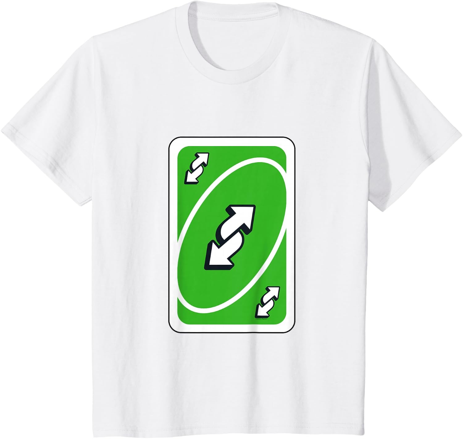 image:imageUNO Green Reverse TShirtWhite