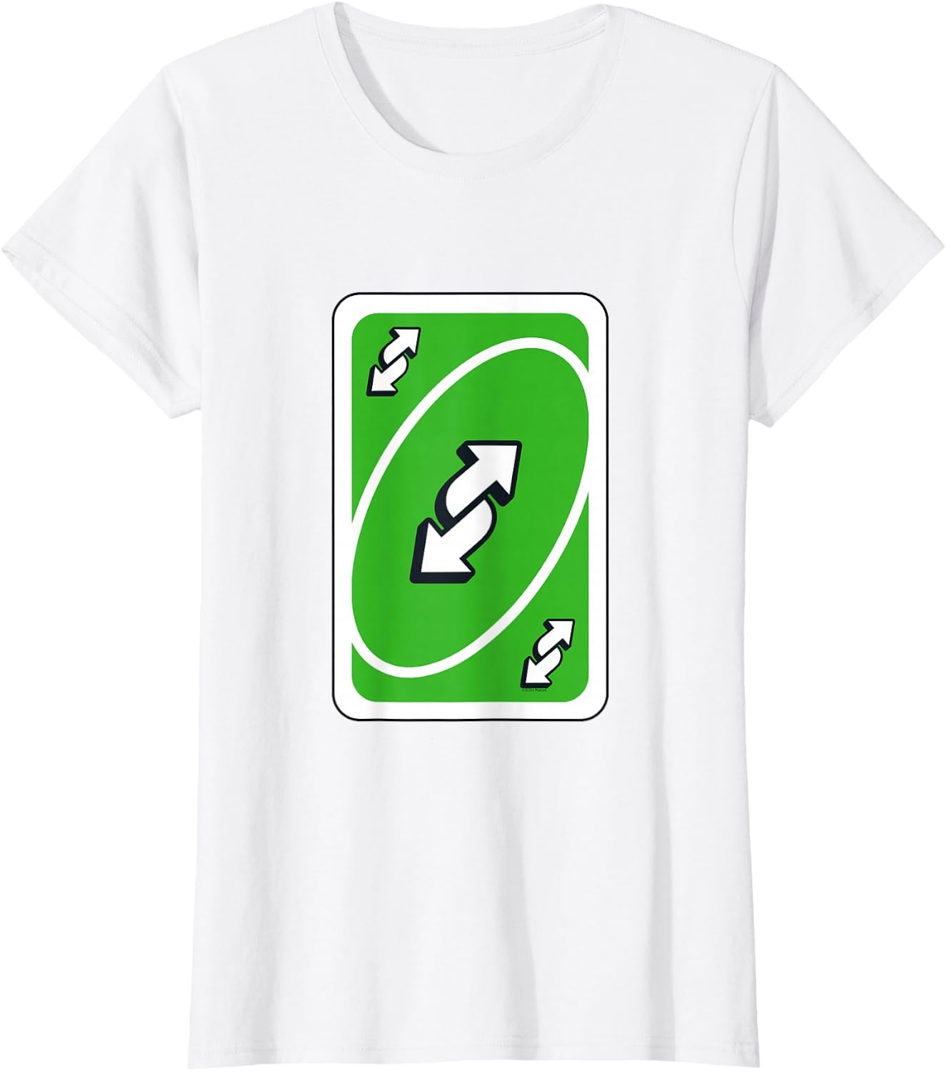 image:imageUNO Green Reverse TShirtWhite