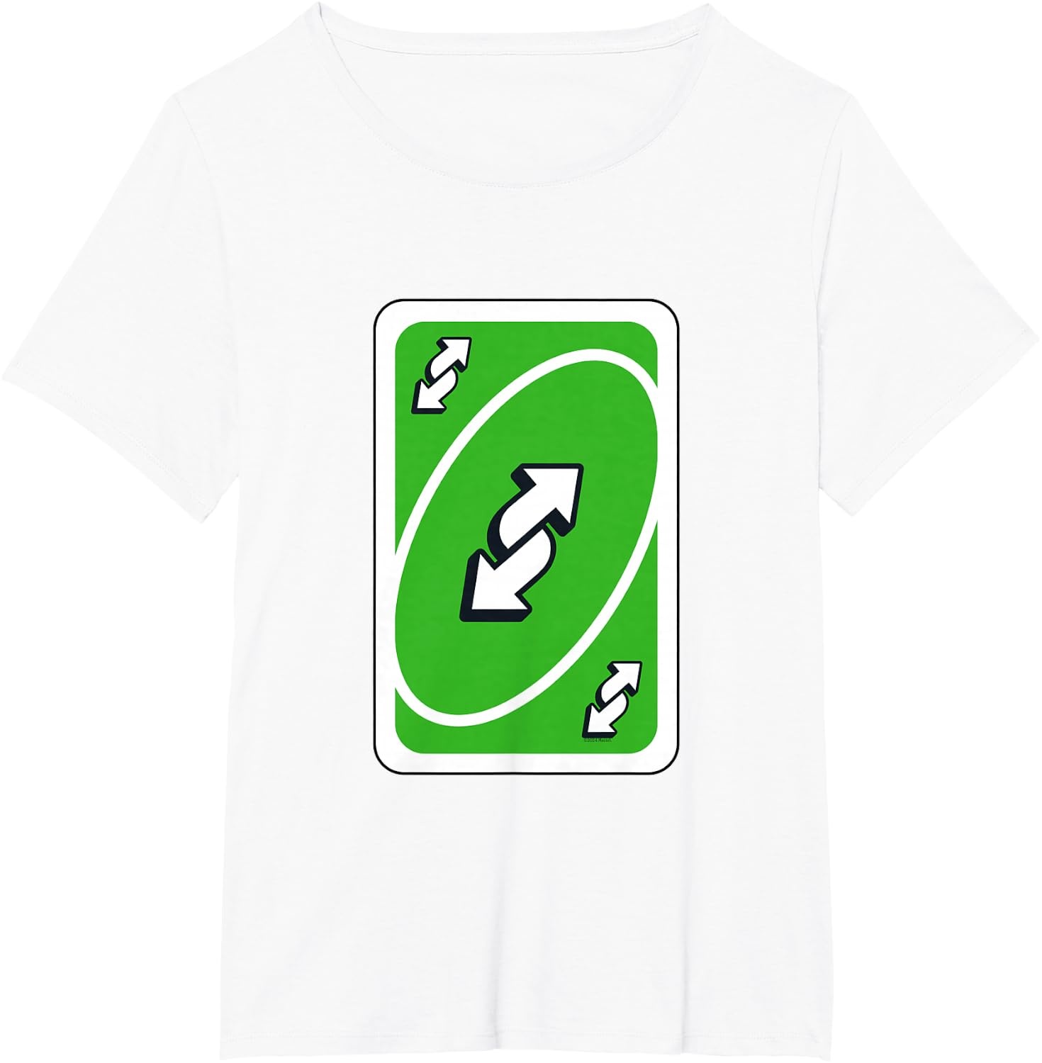 image:imageUNO Green Reverse TShirtWhite
