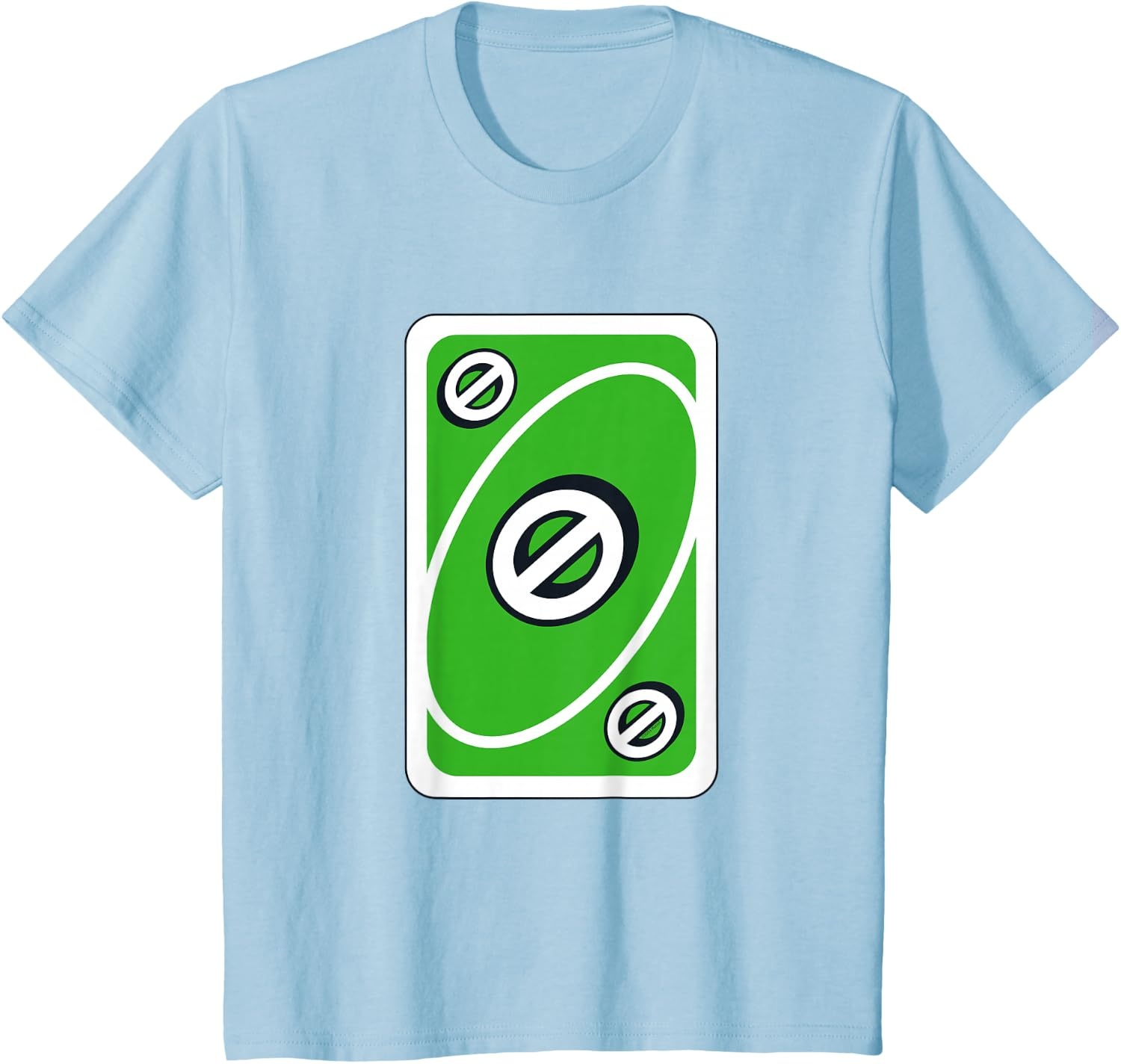 image:imageUNO Green Skip Card TShirtBaby Blue