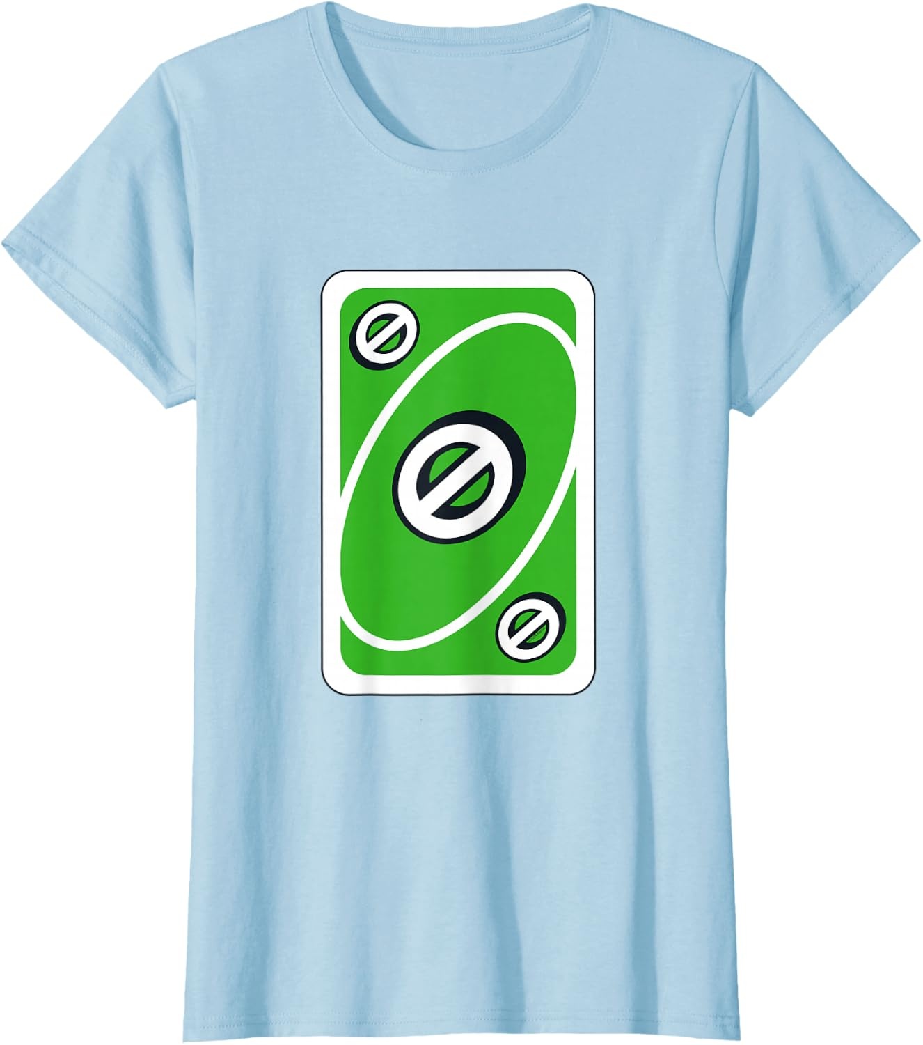 image:imageUNO Green Skip Card TShirtBaby Blue