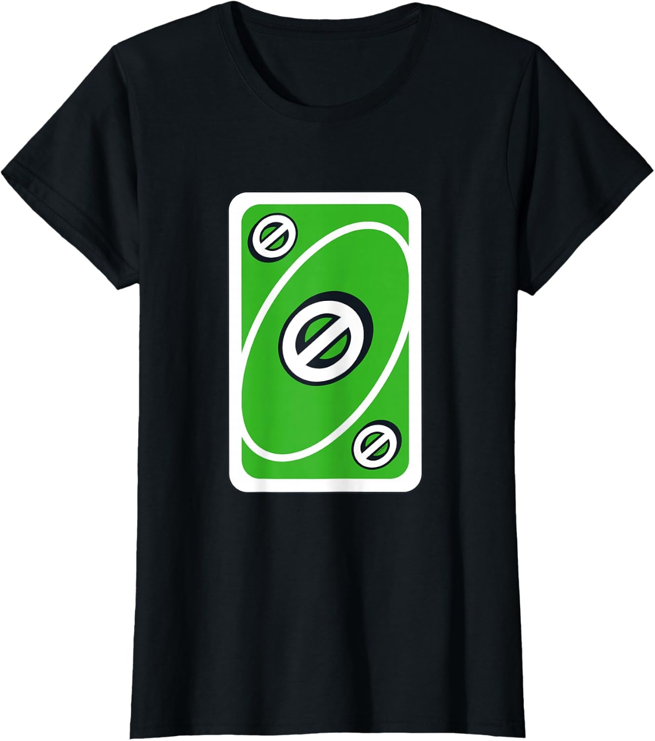 image:imageUNO Green Skip Card TShirtBlack
