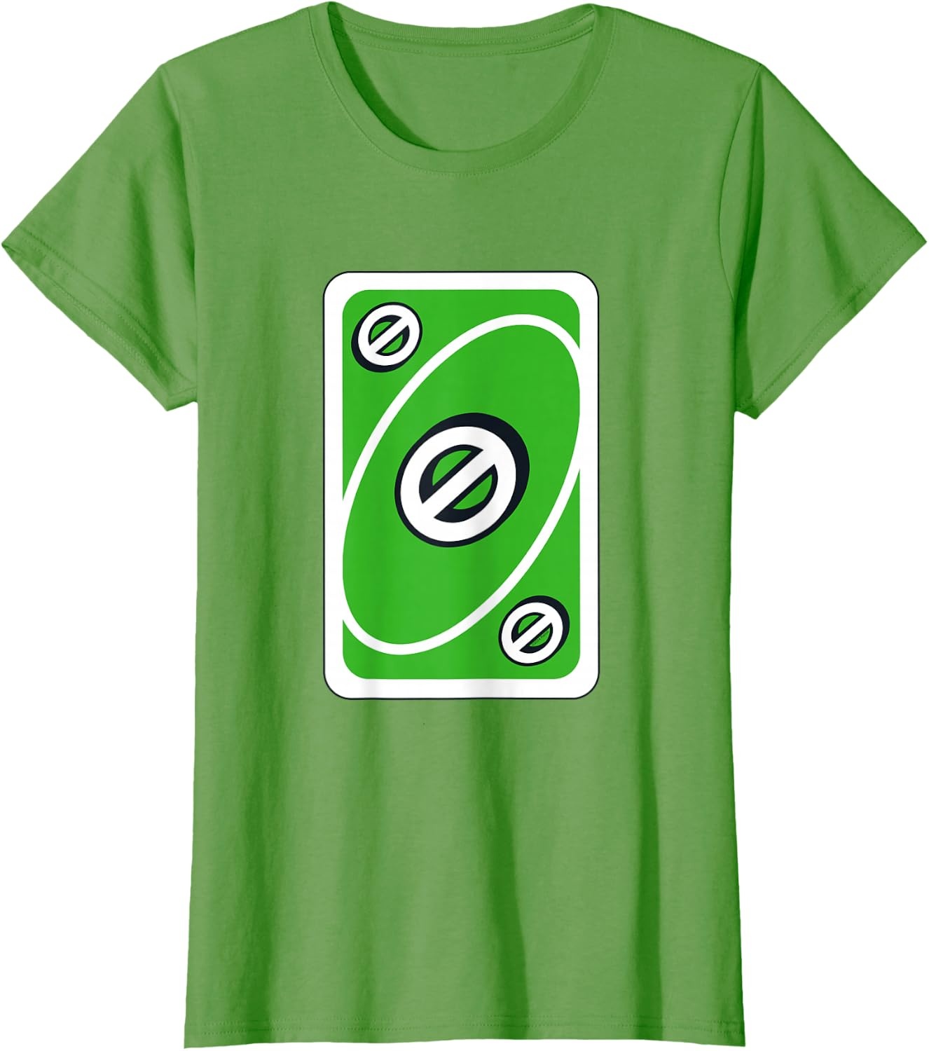 image:imageUNO Green Skip Card TShirtGrass Green