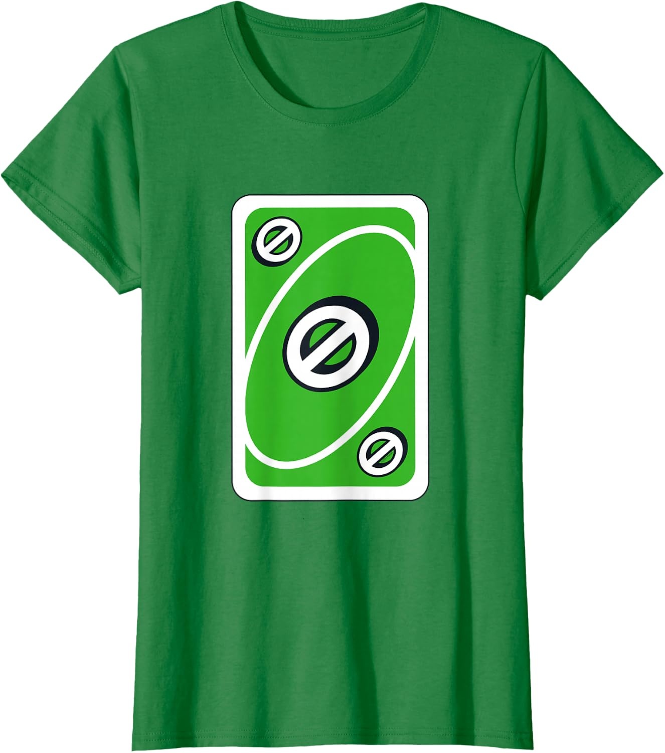 image:imageUNO Green Skip Card TShirtKelly Green