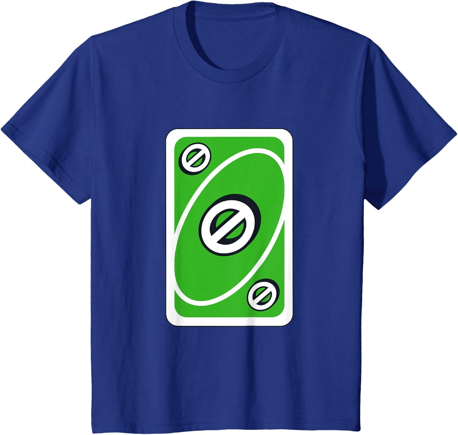 image:imageUNO Green Skip Card TShirtRoyal Blue