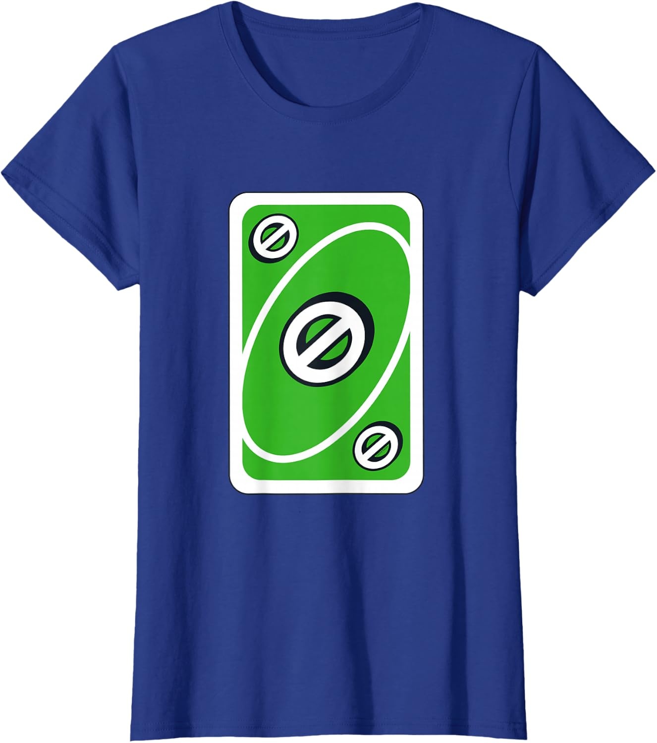 image:imageUNO Green Skip Card TShirtRoyal Blue