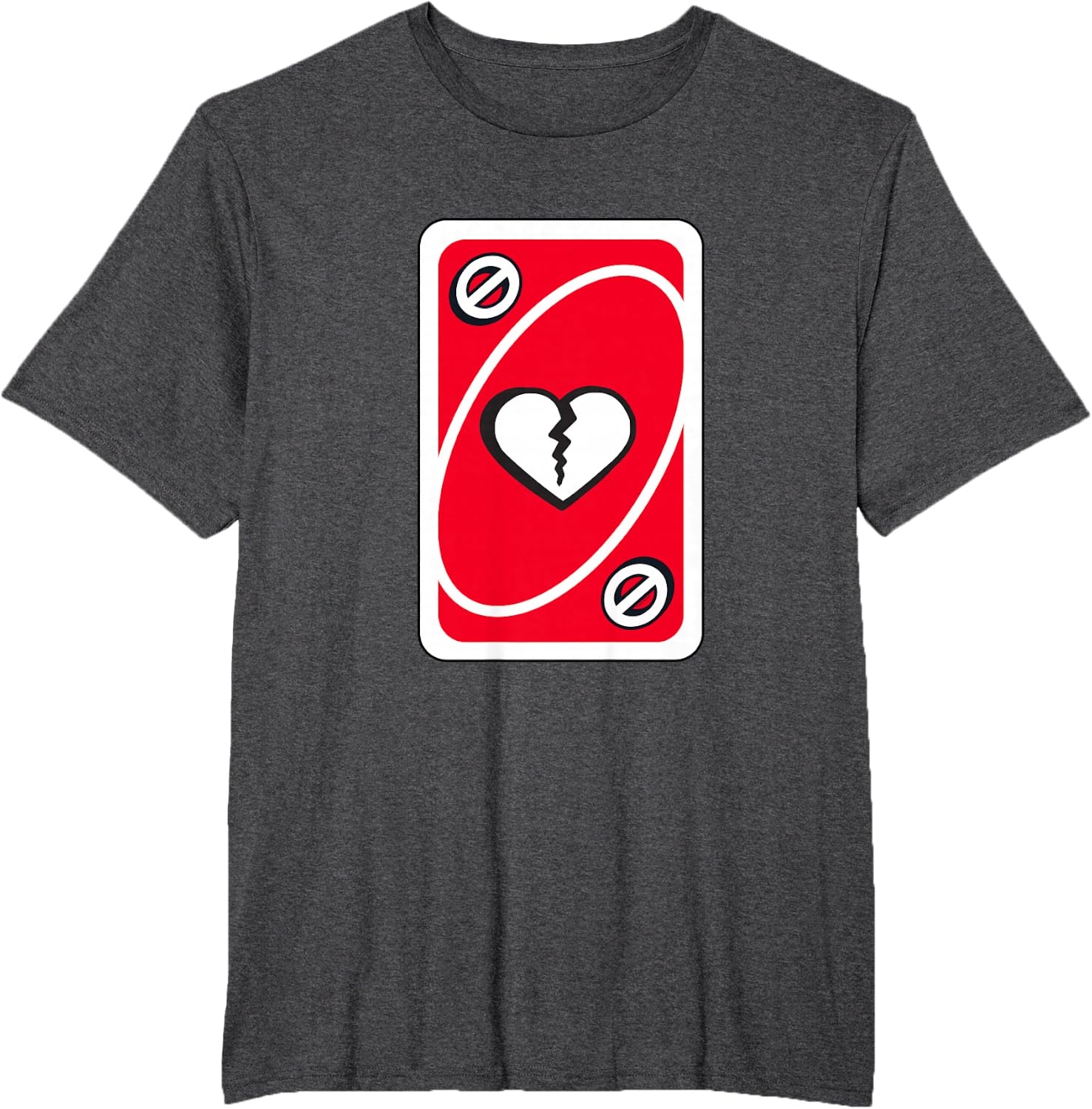 image:imageUNO Heart Skipping for You Valentines Day TShirtDark Heather Grey
