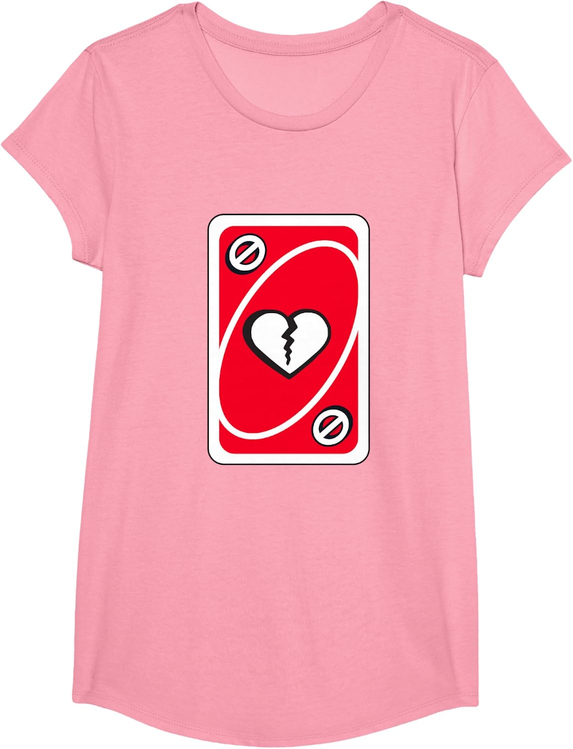 image:imageUNO Heart Skipping for You Valentines Day TShirtPink