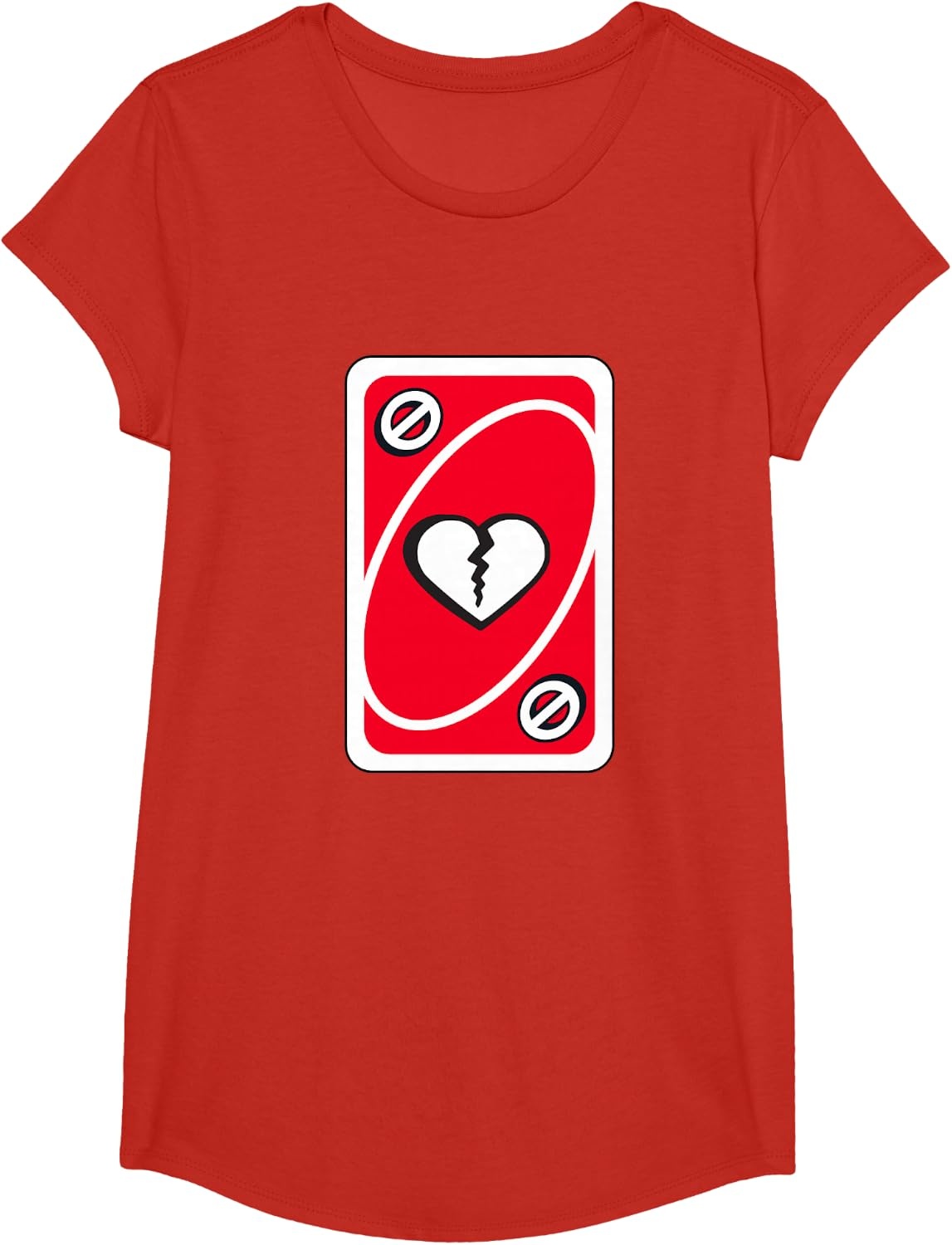 image:imageUNO Heart Skipping for You Valentines Day TShirtRed
