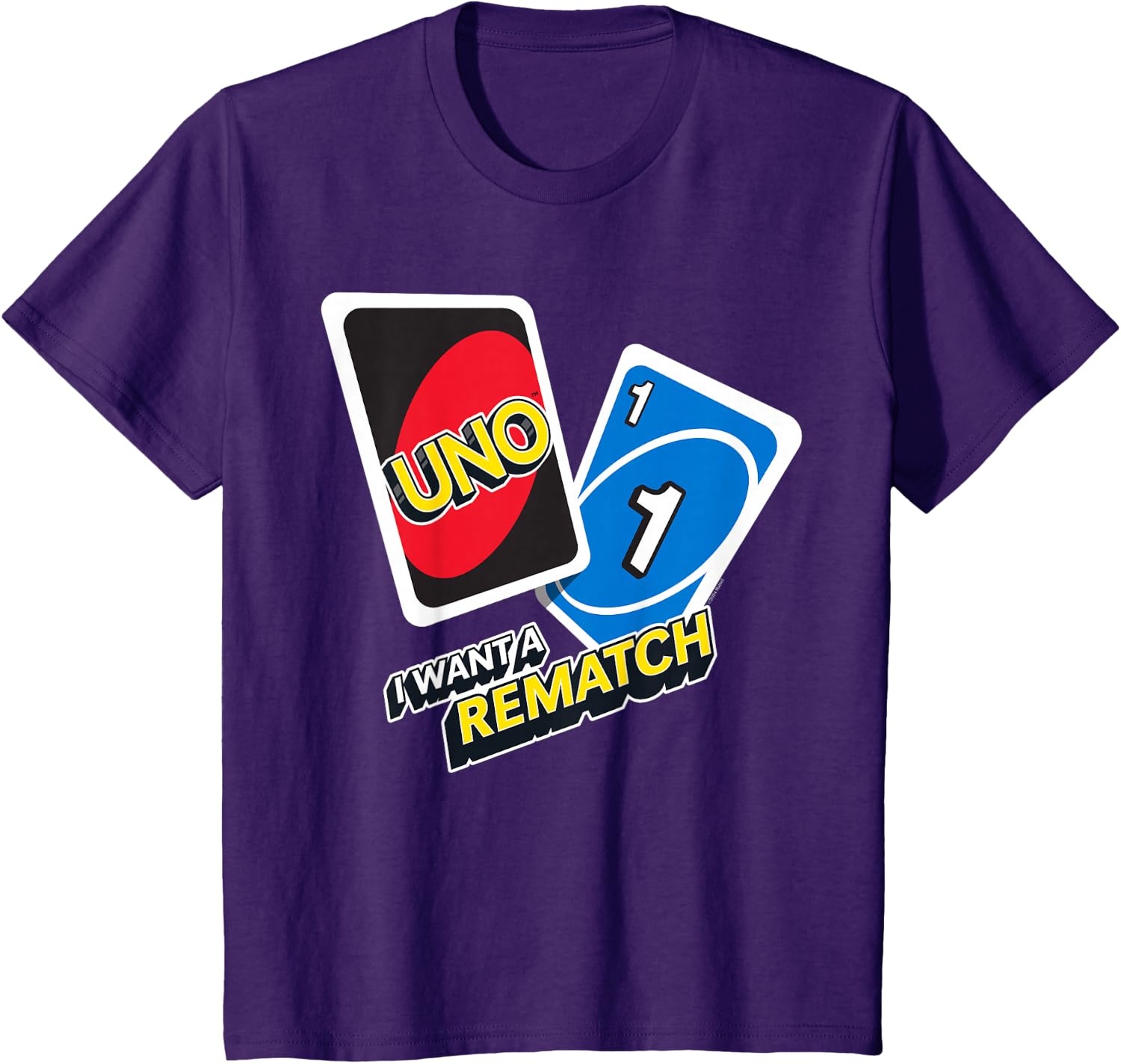 image:imageUNO I Want a Rematch TShirtPurple