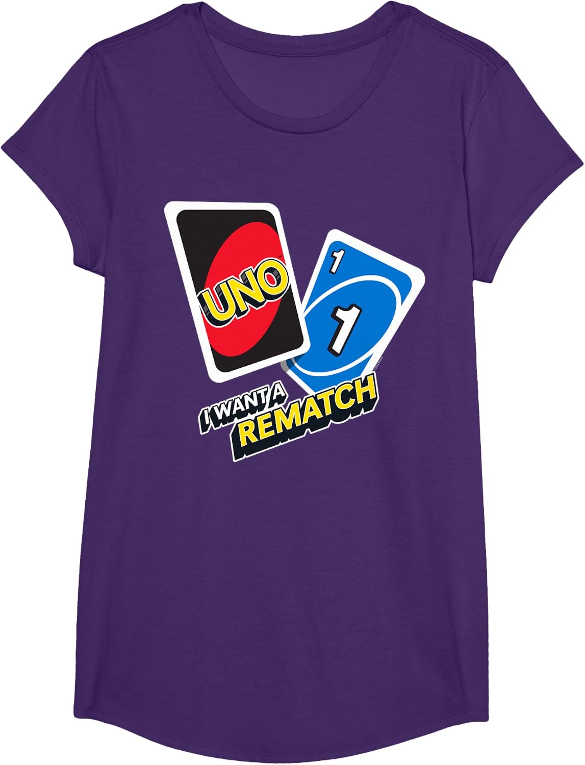 image:imageUNO I Want a Rematch TShirtPurple