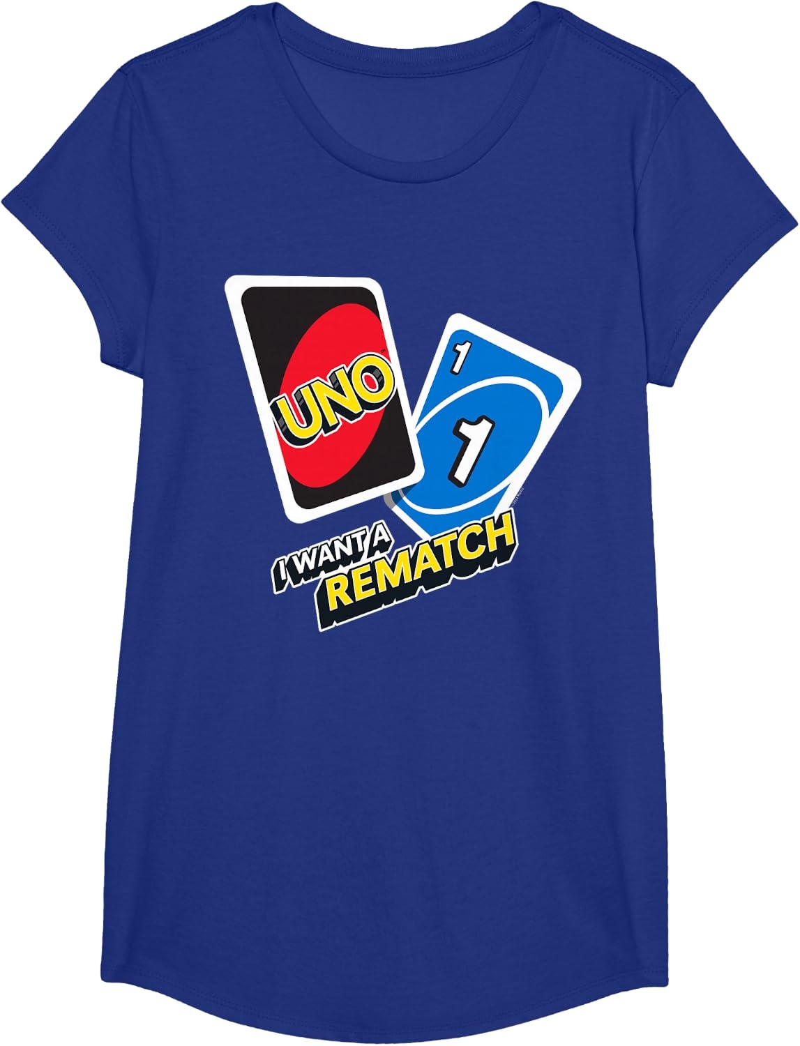 image:imageUNO I Want a Rematch TShirtRoyal Blue