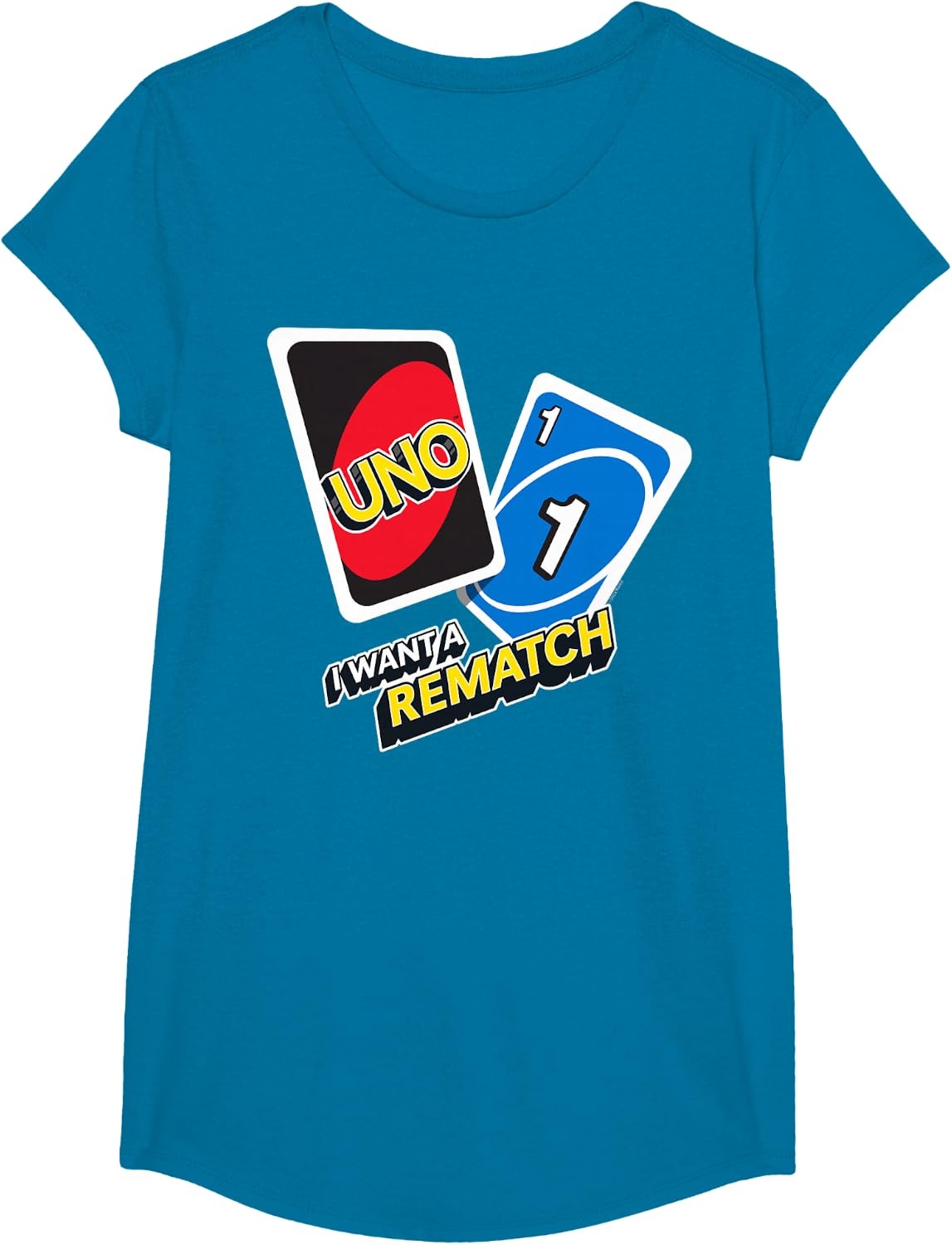 image:imageUNO I Want a Rematch TShirtSapphire Blue